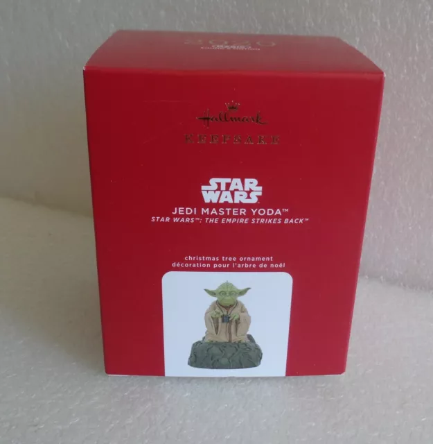 New 2020 Hallmark Keepsake Ornament Star Wars Jedi Master Yoda Magic Sound