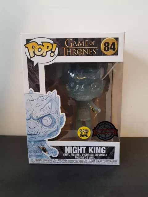 Funko Pop Game of Thrones 84 Night King / GITD / Special Edition