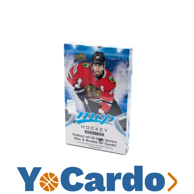 2021/22 Upper Deck MVP Hockey Hobby Box NHL