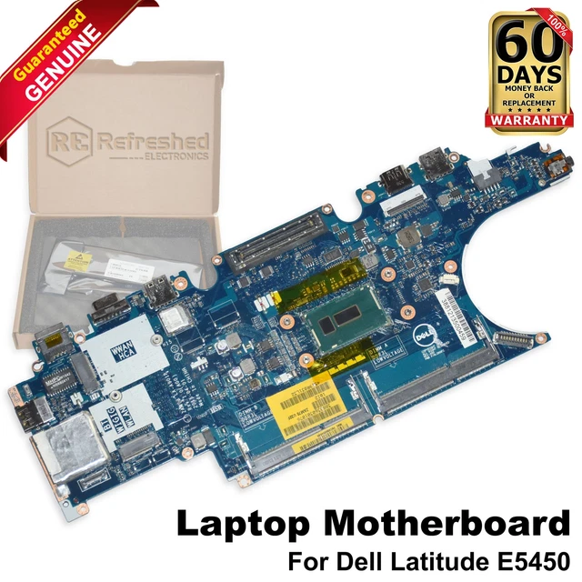 Dell Latitude E5450 Laptop Motherboard Core i5-5300U 2.3GHz CPU LA-A901P C7K68