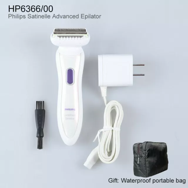 Afeitadoras eléctricas sin dolor Philips HP6366/00 para mujer recargables húmeda seca