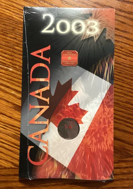 Canada 2003 Canadian Colour Quarter Sealed From the Mint - Canada Day
