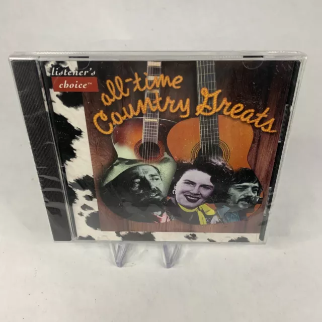 All-Time Country Greats (Brand NEW Sealed CD, Listener's Choice)