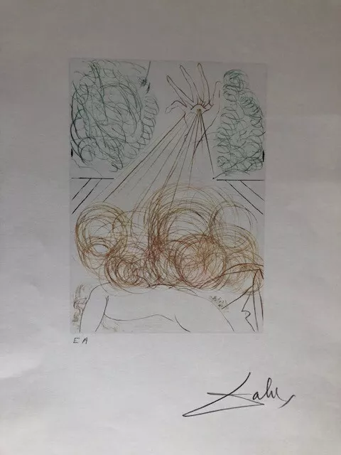 SALVADOR DALI [after] Part portfolio 6 lithographs