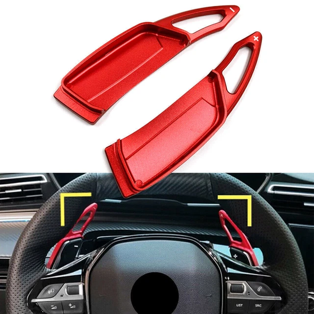 Rintensione bilanciere alluminio adatto per Peugeot 3008 5008 GT 2017-2022 18 rosso