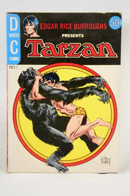 DC Comics Edgar Rice Burroughs Presents: Tarzan No 1 Paperback w/Comic Illus