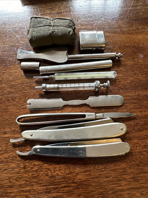 WW2 GERMAN WEHRMACHT Medical Instruments Set £200.00 - PicClick UK