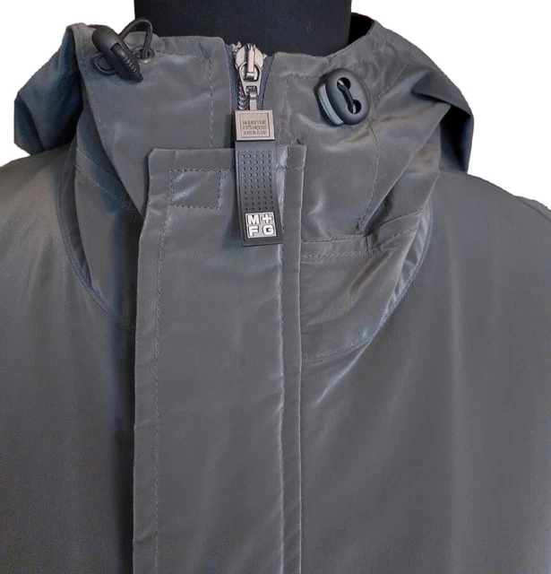 Parka Imperméable Coupe Boule Girbaud - Taille S - Bleu - Occasion Très Bon état
