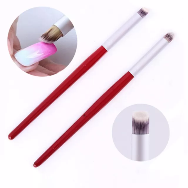 1PC Nail Art Ombre Brush Gradient Dye Drawing Painting Pen Blooming ManicuFM