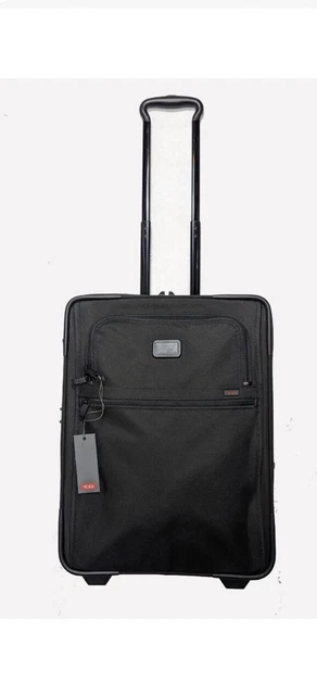 Tumi Continental Expandable Alpha 2 22" Carry On 2 Wheeled Luggage - Black...