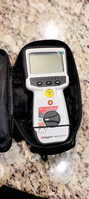 Megger MIT410-TC3-LG1 Insulation Resistance & Continuity Tester 50/100/250V/500V