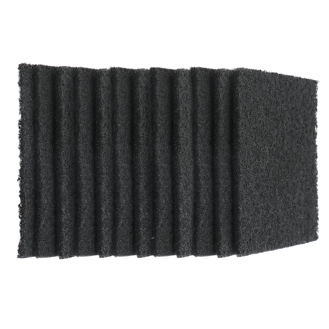 12pcs Cat Litter Box Filter Activated Carbon Replacement Part Home Pad Durable