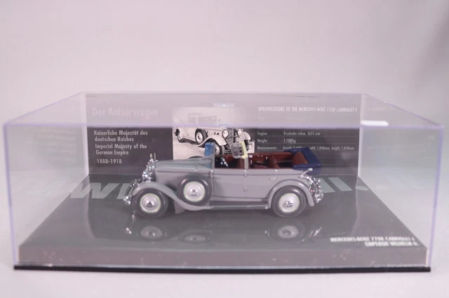 Coffret Minichamps Mercedes Benz typ 770k Kaiser hirohito 1/43 - Collection