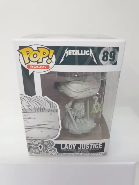 Lady Justice 89 Modellino vinile Funko Pop Metallica Music Band Rocks