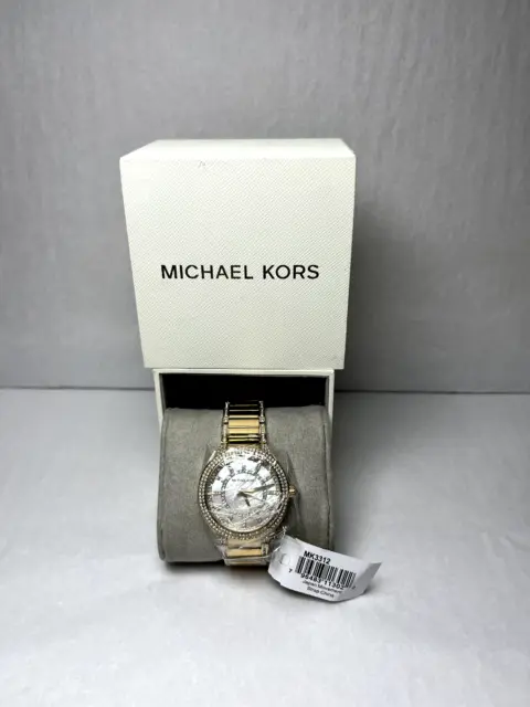 MICHAEL KORS Kerry Mother of Pearl Dial Gold-tone Ladies Watch