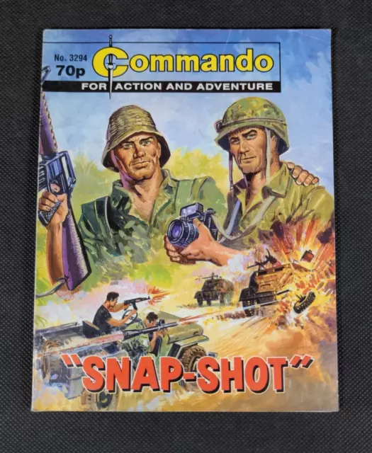 Commando Comic Issue Number 3294 "Snap-Shot"