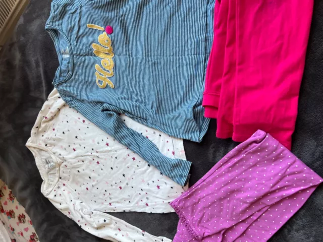GIRLS BUNDLE AGE 5 YEARS GAP, Next, summer LEGGINGS T-SHIRT TOP KIDS 9 items 