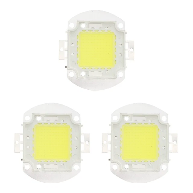 3x DC32-34V 100W 7500LM 6500K Lampada Lampada LED Alta DC32-34V 100W - F1I8