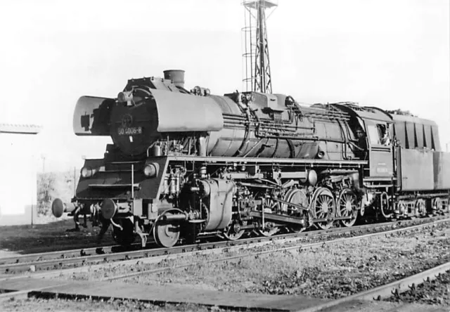 Dampflokomotive AK Güterzuglokomotive 50 4006 Baujahr 1956 Fotokarte Sammelbild