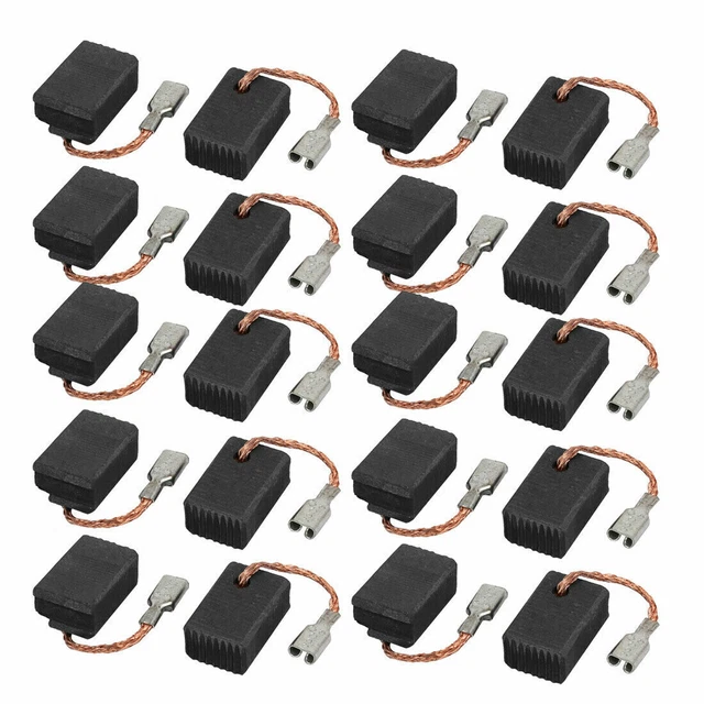 20 Pcs 14mmx9mmx6mm Planer Motor Carbon Brushes