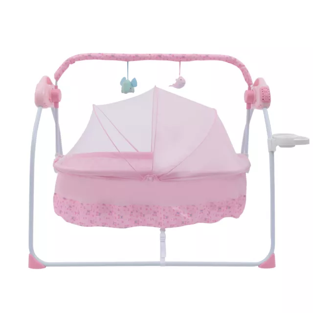 Auto Baby Cradle Swing Electric Crib Cradle Infant Rocker Bed Baby Cradle Music