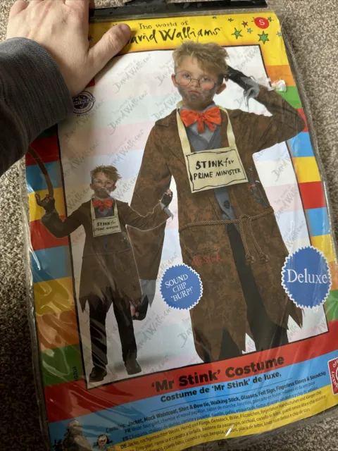 Costume bambino David Walliams Mr Stink 4-6 anni giorno libro