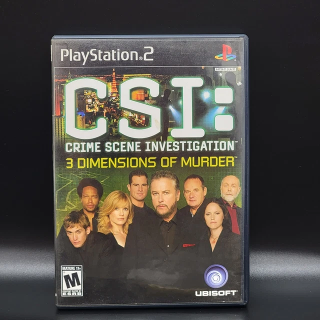CSI CRIME SCENE Investigation 3 Dimensions Of Murder PlayStation 2 Complete Ps2 9 99 PicClick csi-crime-scene-investigation-3-dimensions-of-murder-playstation-2-complete-ps2-9-99-picclick