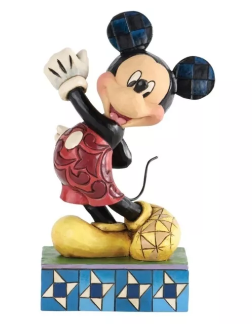 Mickey Mouse "Modern Day Mickey" Figurine. Jim Shore Disney Traditions Showcase