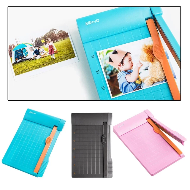 Cortador de papel portátil de 6 pulgadas guillotina Photo Cutter para etiqueta cupón hogar