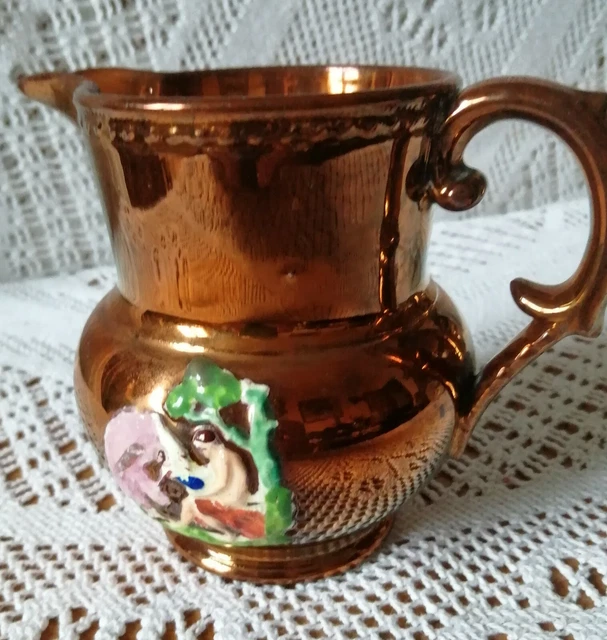 Ancien Pichet En Faience De Jersey