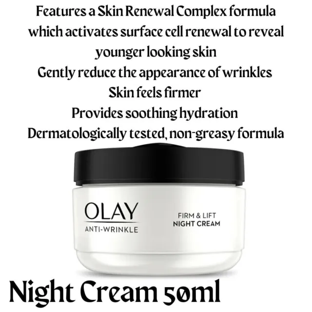 Olay Anti-Wrinkle Firm&Lift Day/Night/Eye Creams/Serum/Bundle BRAND NEW & BOXED