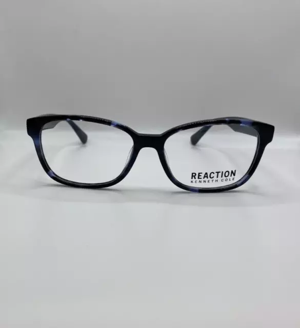 Kenneth Cole Reaction KC0942 053 Blue Havana Plastic Eyeglasses Frame 54-15-145