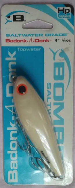Bomber Lures Badonk-A-Donk High Pitch Saltwater Grade, (3-1/2-Inch) 