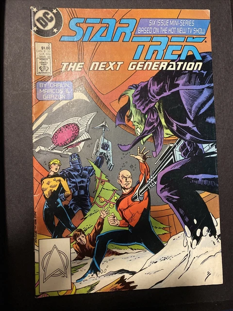 *** Star Trek: The Next Generation #2 *** Copper Age DC Comics 1988 I Combine Sh