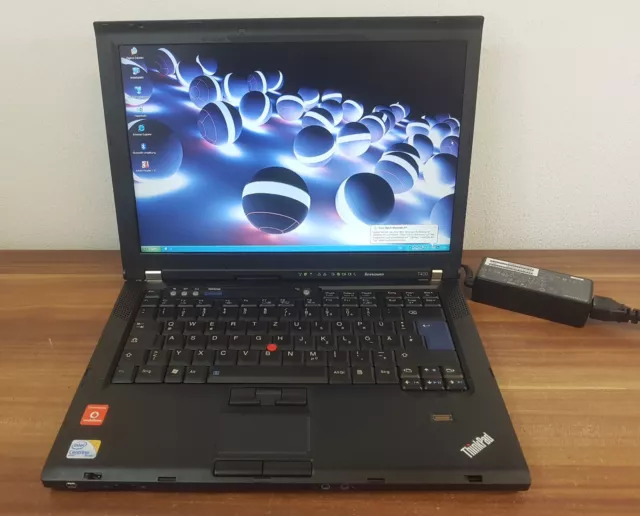 Lenovo ThinkPad T400 Intel 2x2,4GHz 2GB/500GB FP FW Wilan 3G UMTS 1440x900 y mucho más.