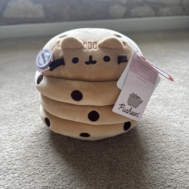 RARE AND EXCLUSIVE GUND Claire’s Pusheen cookie stack Plush Soft toy ...