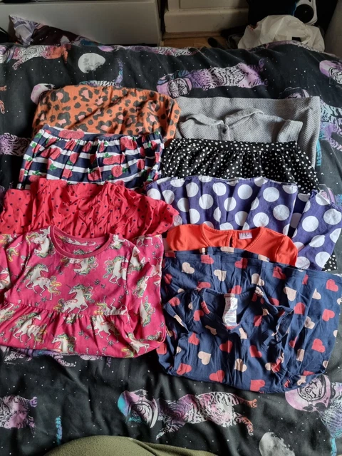 Pacchetto di abbigliamento per ragazze lotto di abiti taglia 3-4 anni successivo George Primark ecc.