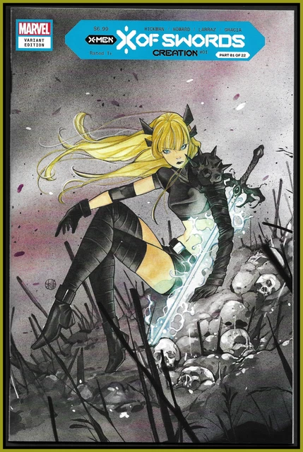 X Of Swords - Creation #1 (2020) Peach Momoko Trade Variant Magik Marvel 9.4 Nm