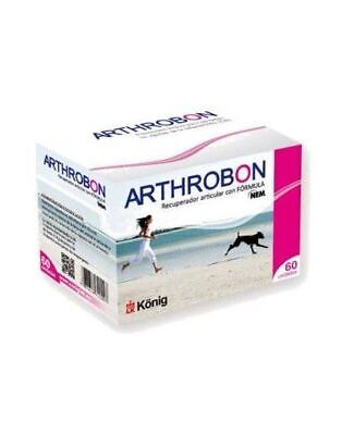 König Arthrobon 60 comprimidos - Condroprotector total para perros ancianos o