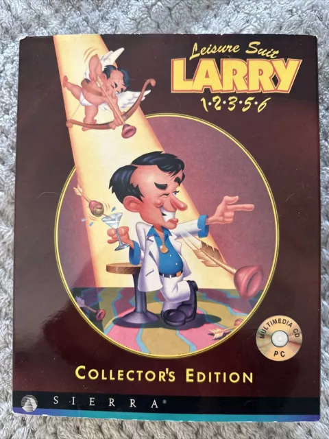 Leisure Suit Larry  1.2.3.5.6 Collectors Edition Big Box PC RARE