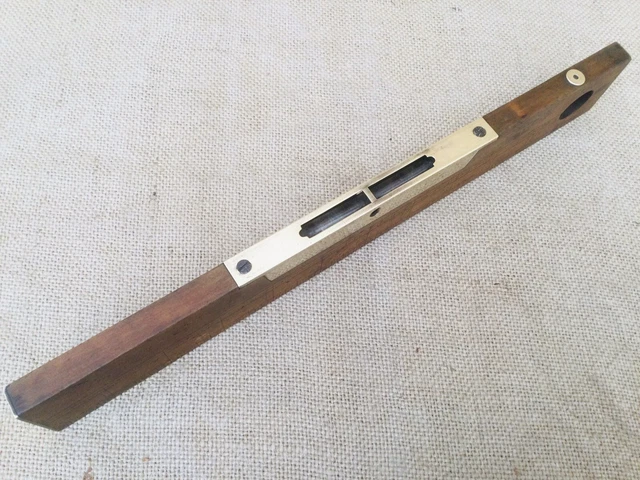 Rabone Pat. No.22017 12” Level Rule - Made In England - Warranted Boxwood