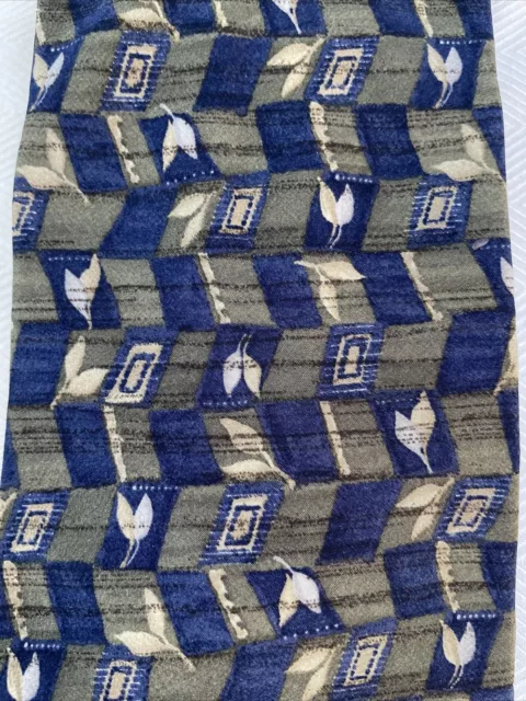 Zylos George Machado 100% Silk Tie Multi Color Men's Necktie Abstract 4" x 58"
