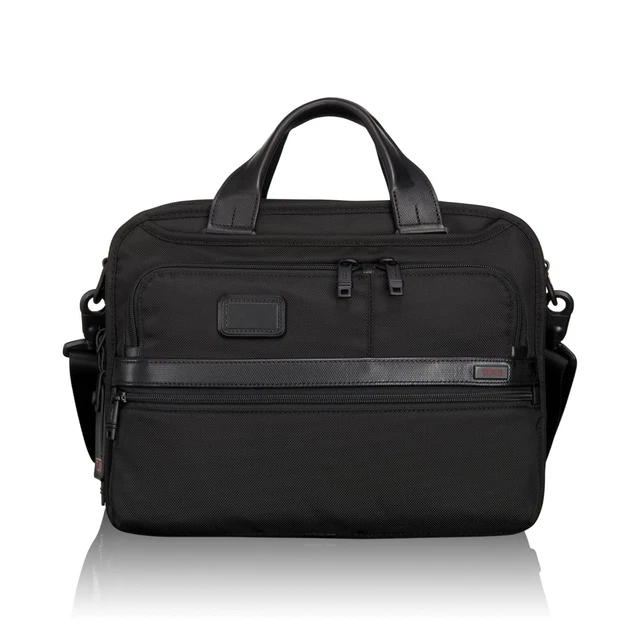 TUMI ALPHA Small Screen Expandable Laptop Brief (26120-2
