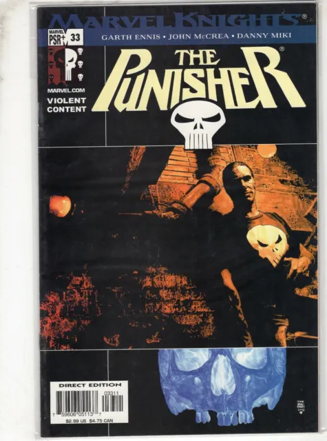 Punisher  33  - 2001  Series  -  Garth Ennis -   Marvel Knights Comics
