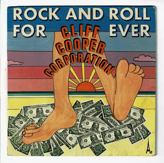 Cliff COOPER CORPORATION 45T ROCK AND ROLL FOR EVER - ALL MY LIFE - Disc AZ 445