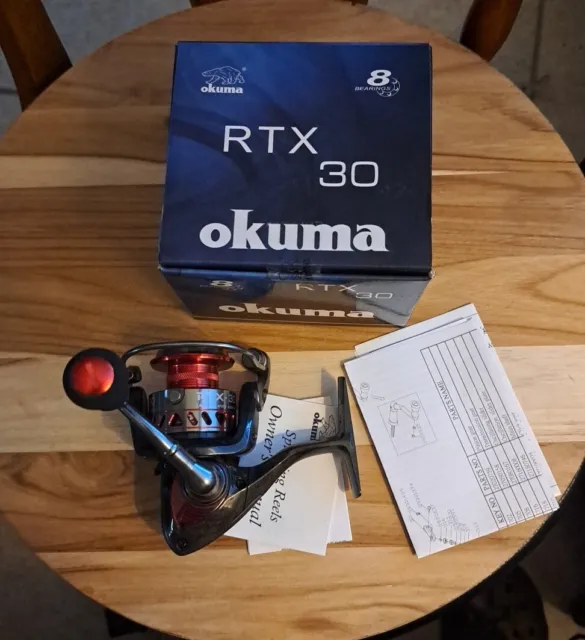 OKUMA RTX 30 Spinning Fishing Reel 8 Bearings $100.00 - PicClick