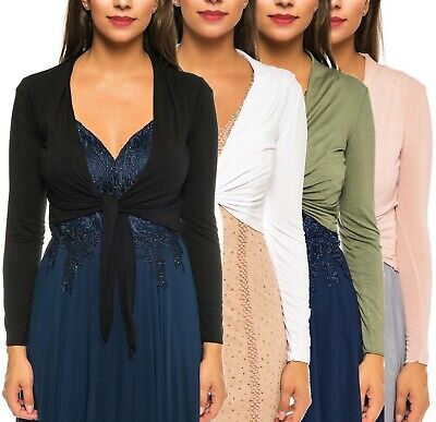 40-48 Soir BOLERO mariée Blouson étole en dentelle et Viscose-Gr 