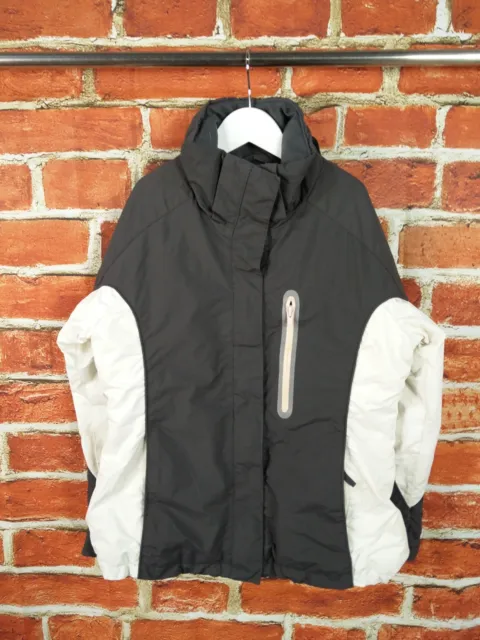 Girls Coat Age 8-9 Years H&M Fleece Lined Winter Padded Jacket Full Zip 134Cm
