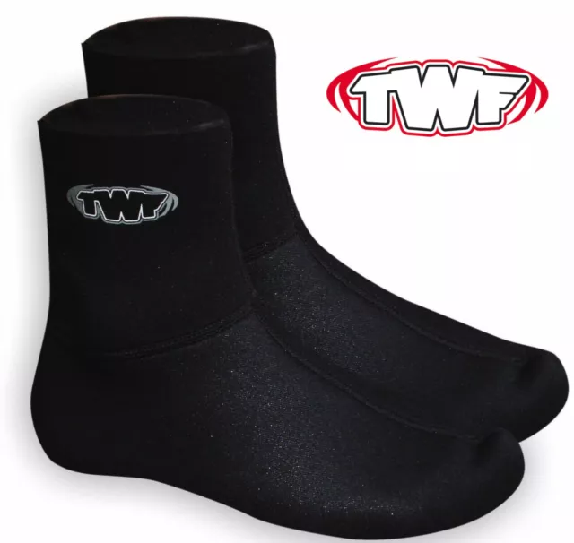 Twf Wetsuit Socks Sox 3Mm Neoprene Adult Kids Aqua Sock Water Sea Shoes Boots