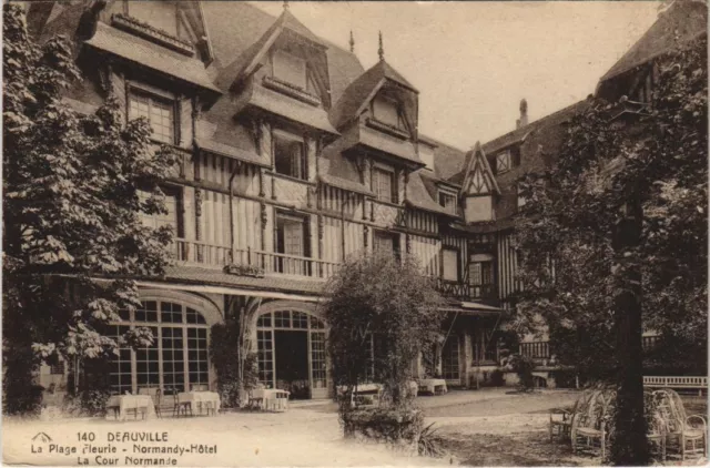 CPA DEAUVILLE La Plage Fleurie - Normandy-Hotel (1225017)